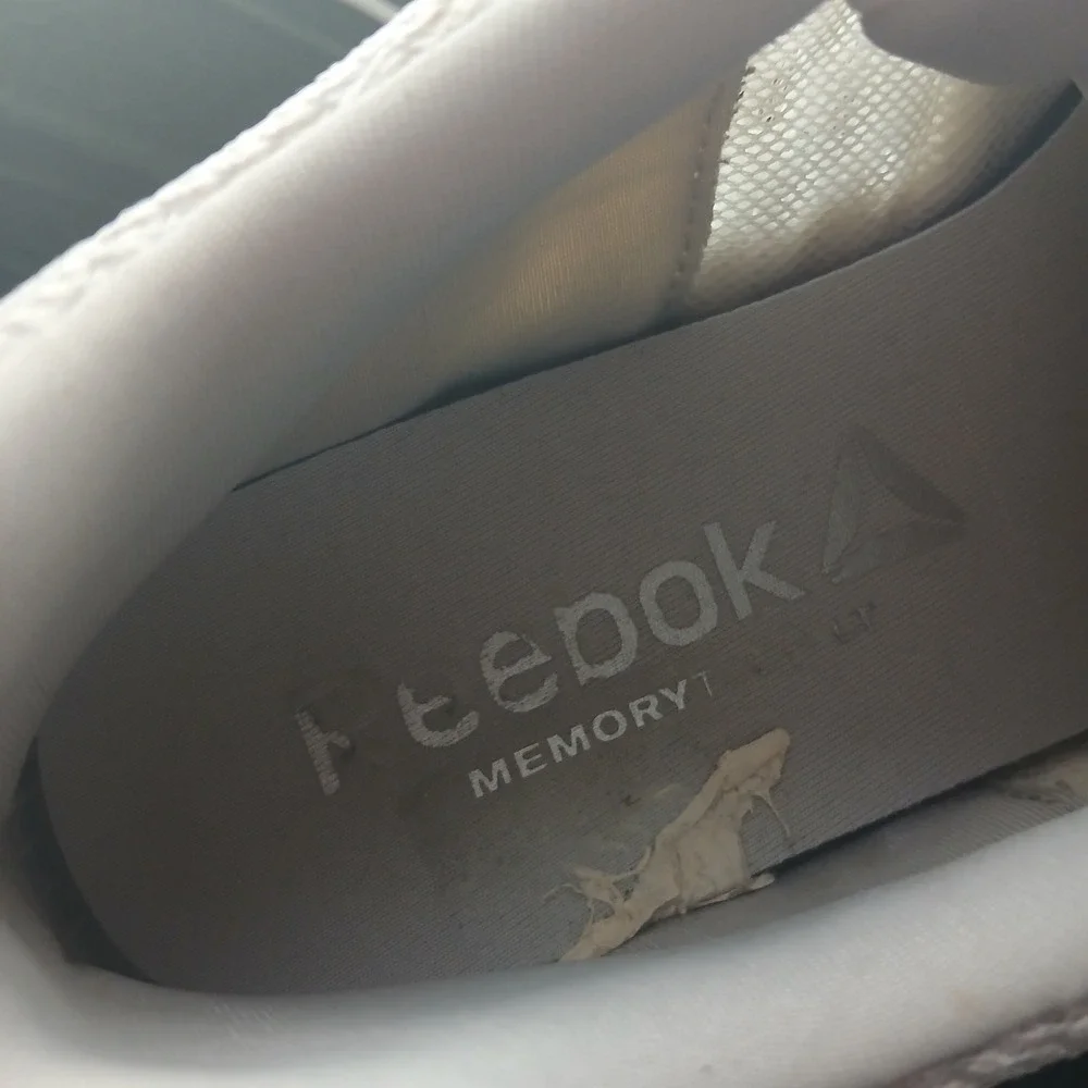 Reebok Astroride Run Edge 8.5 White Grey Running Sneakers CN2031 Athleisure